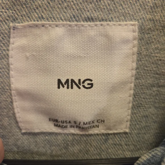 Mango Denim bomber jacket - Picture 6 of 7